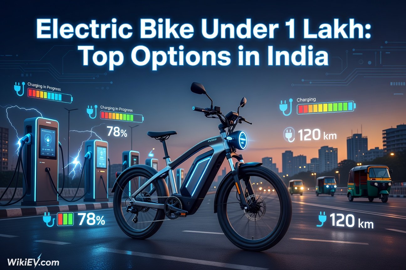 Electric Bike Under 1 Lakh: Top Options in India
